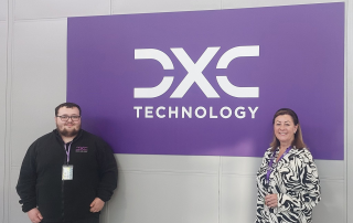 Photo showing employee and employer from North Ayrshire EQUAL programme