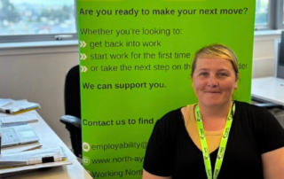 Person sitting in Office