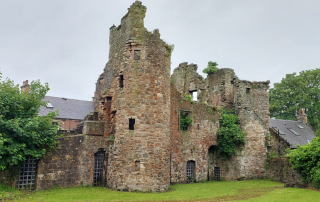 Exterior of Seagate castle in Irvine