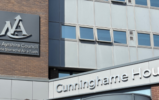 Exterior of building